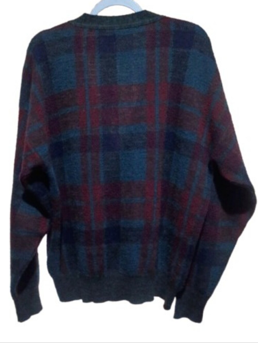 MAGLIFICIO FLORENCE PLAID KNIT CARDIGAN - Picture 2 of 5